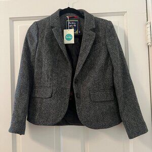 Boden Herringbone Blazer